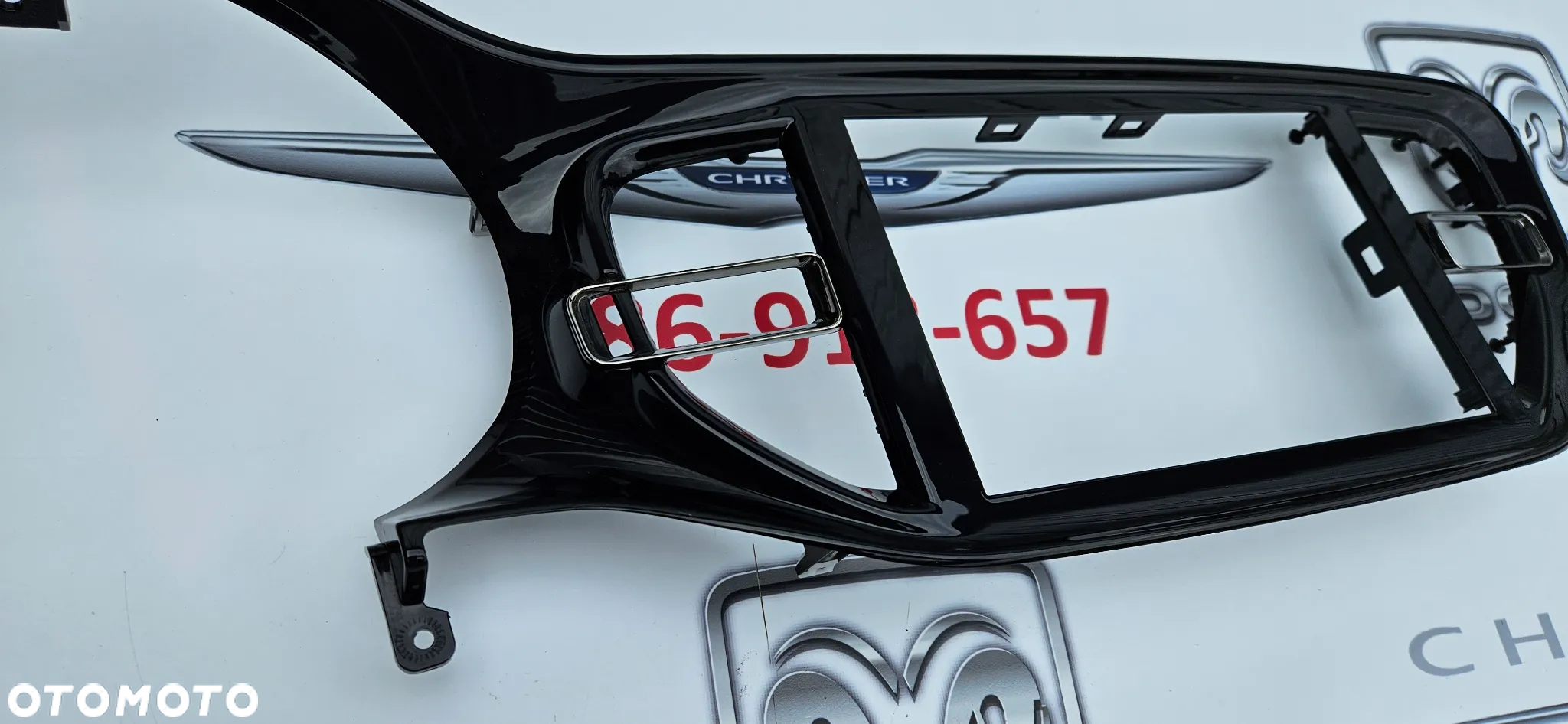 Dodge Durango III LIFT 2021-2025 Listwa ozdobna deski rozdzielczej Dekor kokpitu Ramka licznika wyświetlacza PX90064400ZC - 5