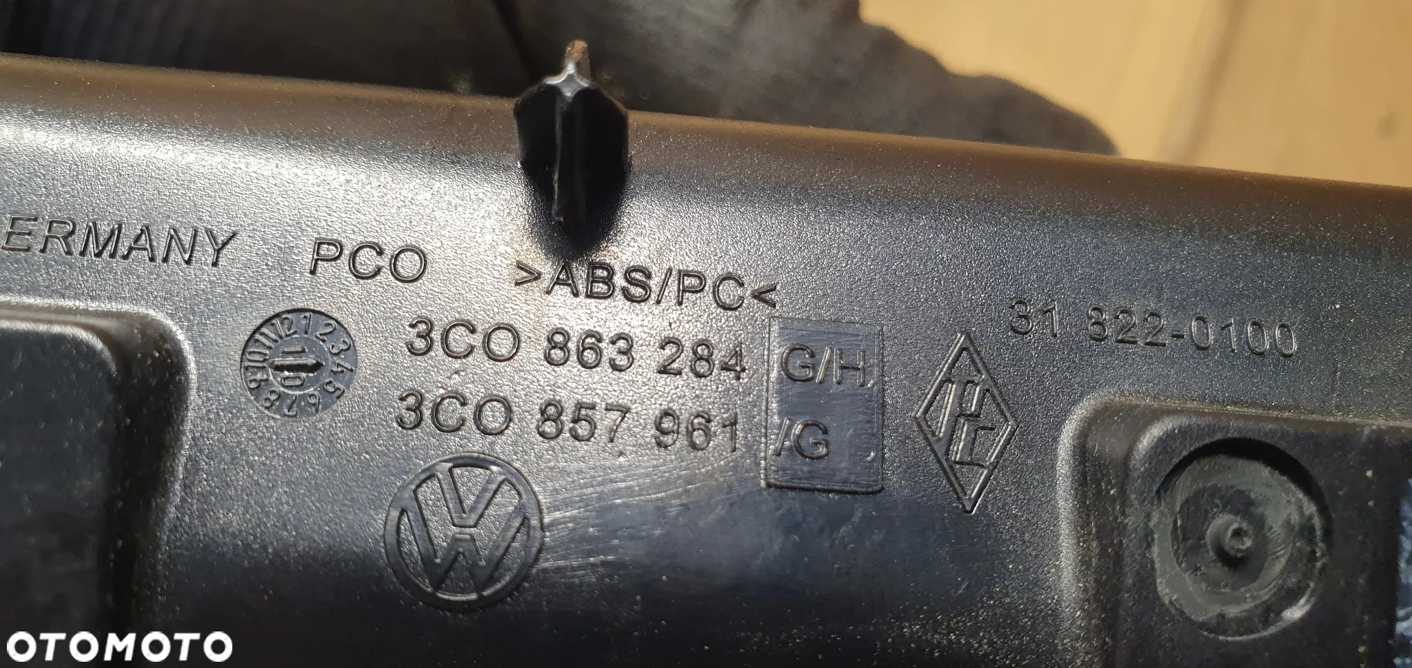 Popielniczka schowek VW Passat B7 3C0863284G 3C0863284H 3C0857961G - 6