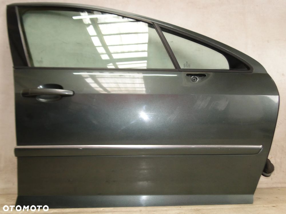 PEUGEOT 407 DRZWI PRAWE PRZÓD PRZEDNIE KOMPLETNE EUROPA - 9