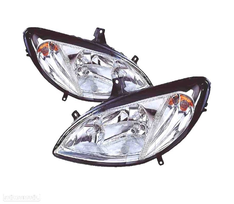 FARÓIS OPTICAS MERCEDES VITO VIANO W639 03-10 - 1