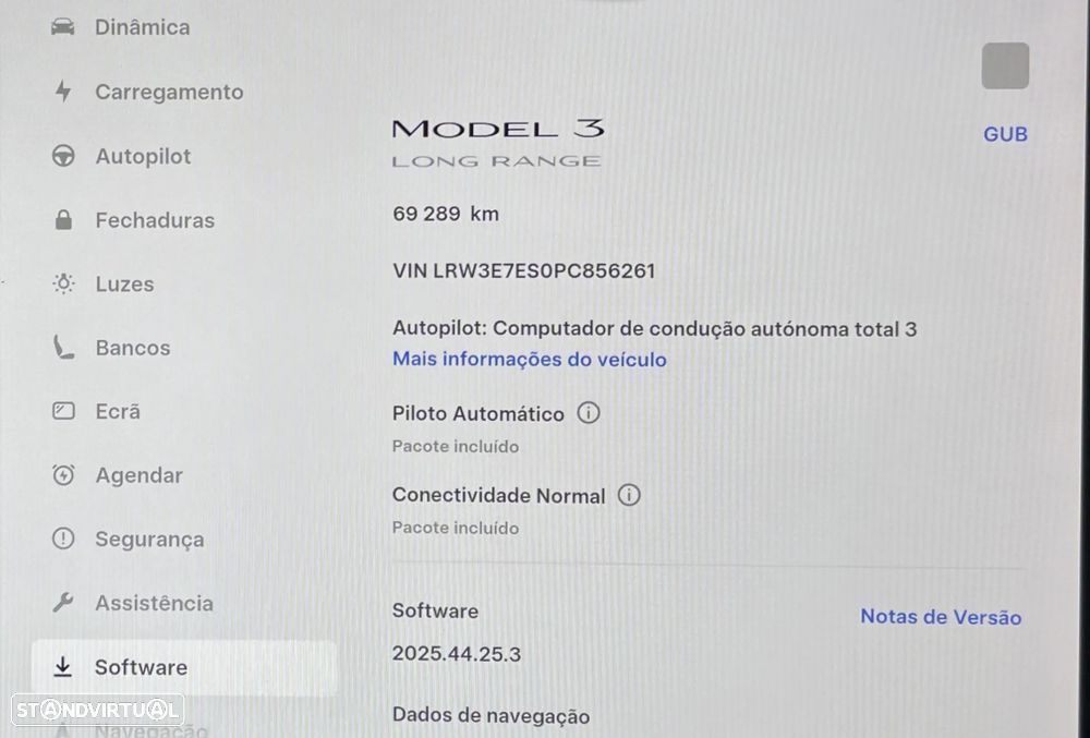 Tesla Model 3 Long Range Tração Traseira - 29