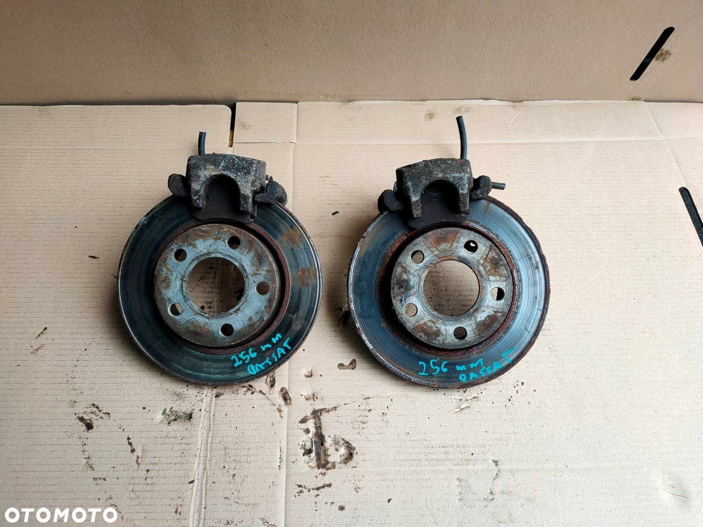 SWAP HAMULCE TYŁ passat b5 4motion 256MM WENTYLOWANE zaciski jarzma - 1