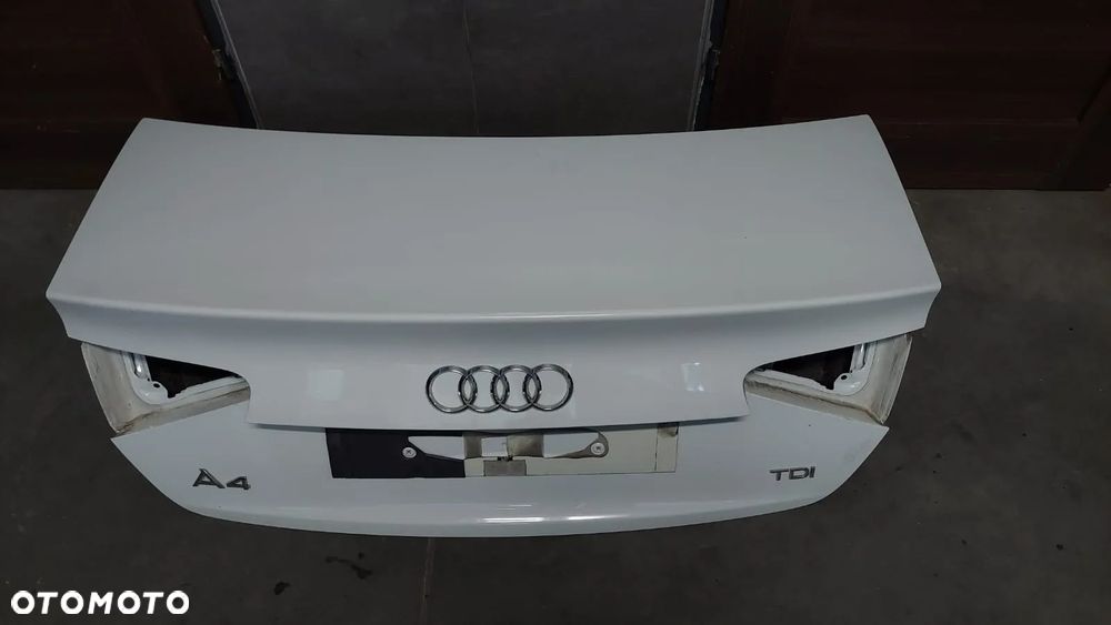 Klapa bagażnika Audi A4 B8 lift 2013 rok kolor LS9R - 1