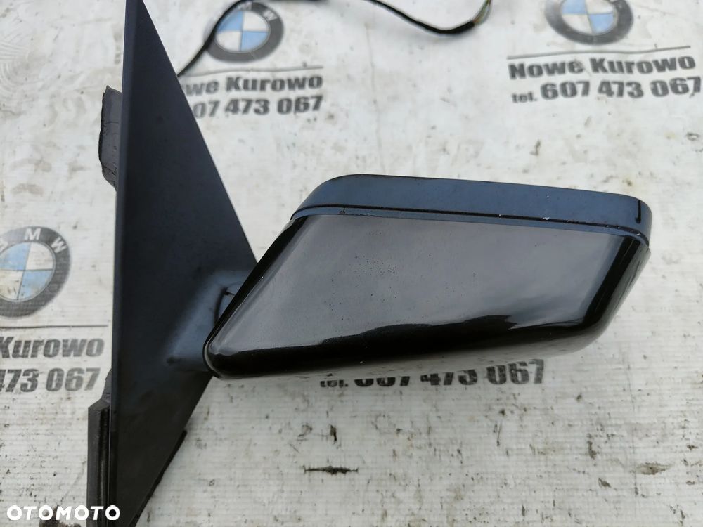 BMW E46 Sedan Kombi Lusterko lewe Black Sapphire 475 5 pinów Europa - 5