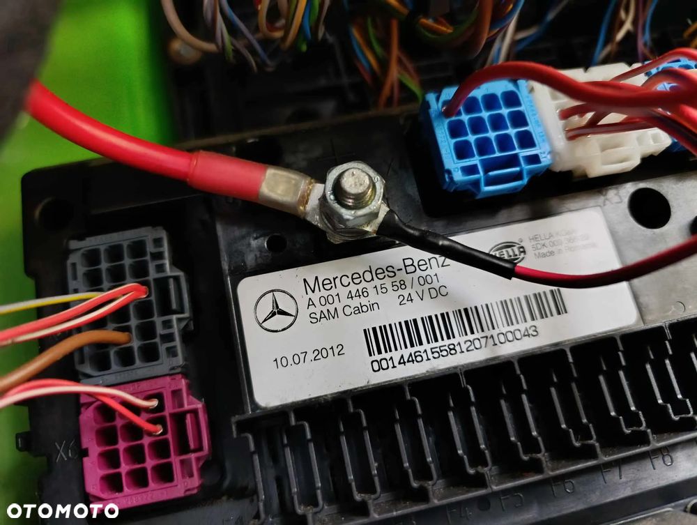 STEROWNIK SAM MERCEDES ACTROS MP4 A0014461558 - 2