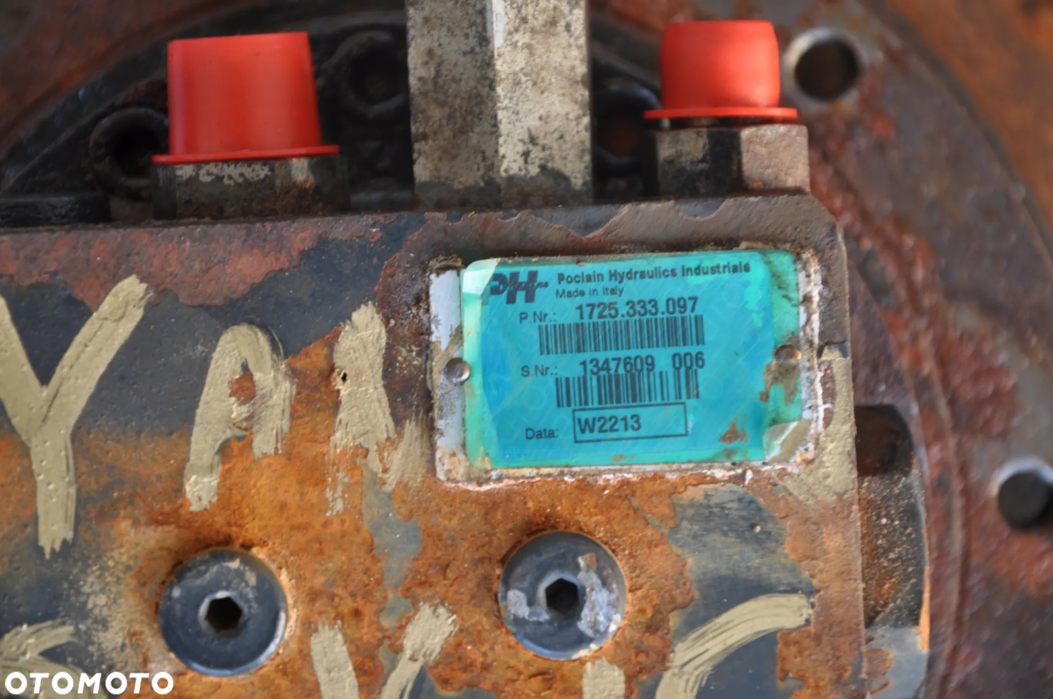 Silnik jazdy zwolnica hydromotor naped gasienic yanmar SV 15 - 5