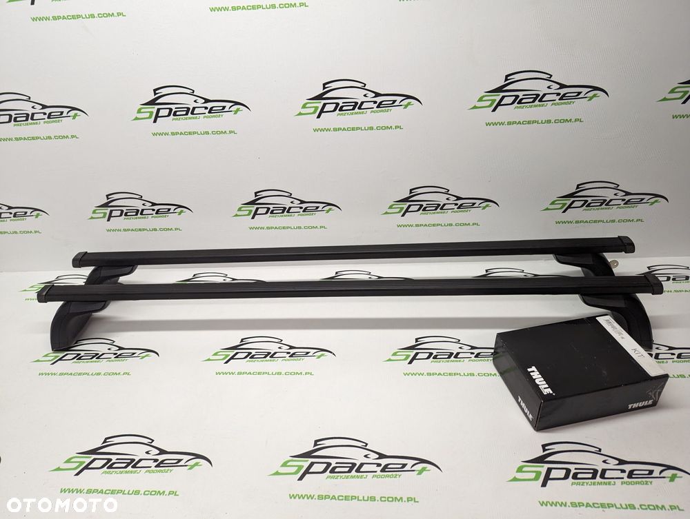Bagażnik dachowy Thule: belki 761 + Kit dopasowujący 183084 + Stopy 751 - 3