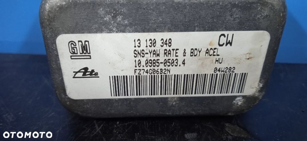 Czujnik ESP Opel Astra H 13130348 - 3