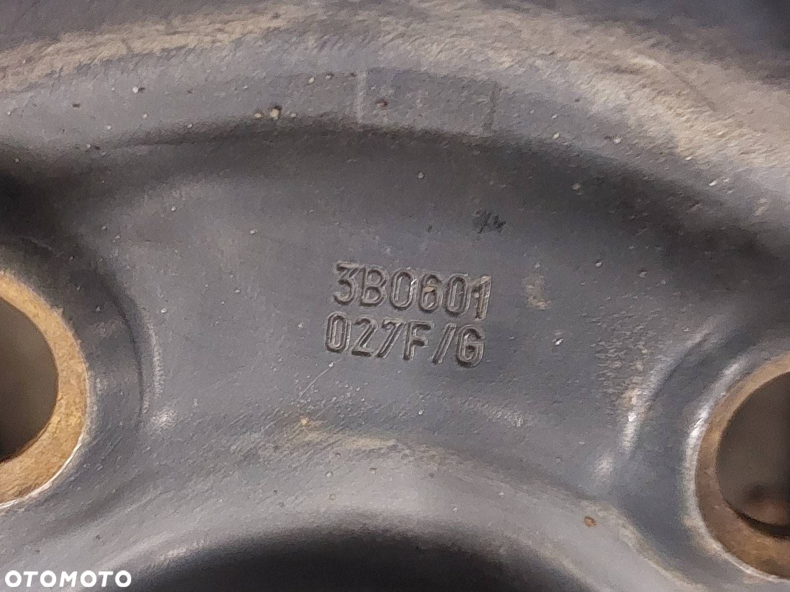 FELGA STALOWA 1 SZT 5x112 7Jx16 ET37 FI57,1 AUDI A4 B5 3B0601027F - 4