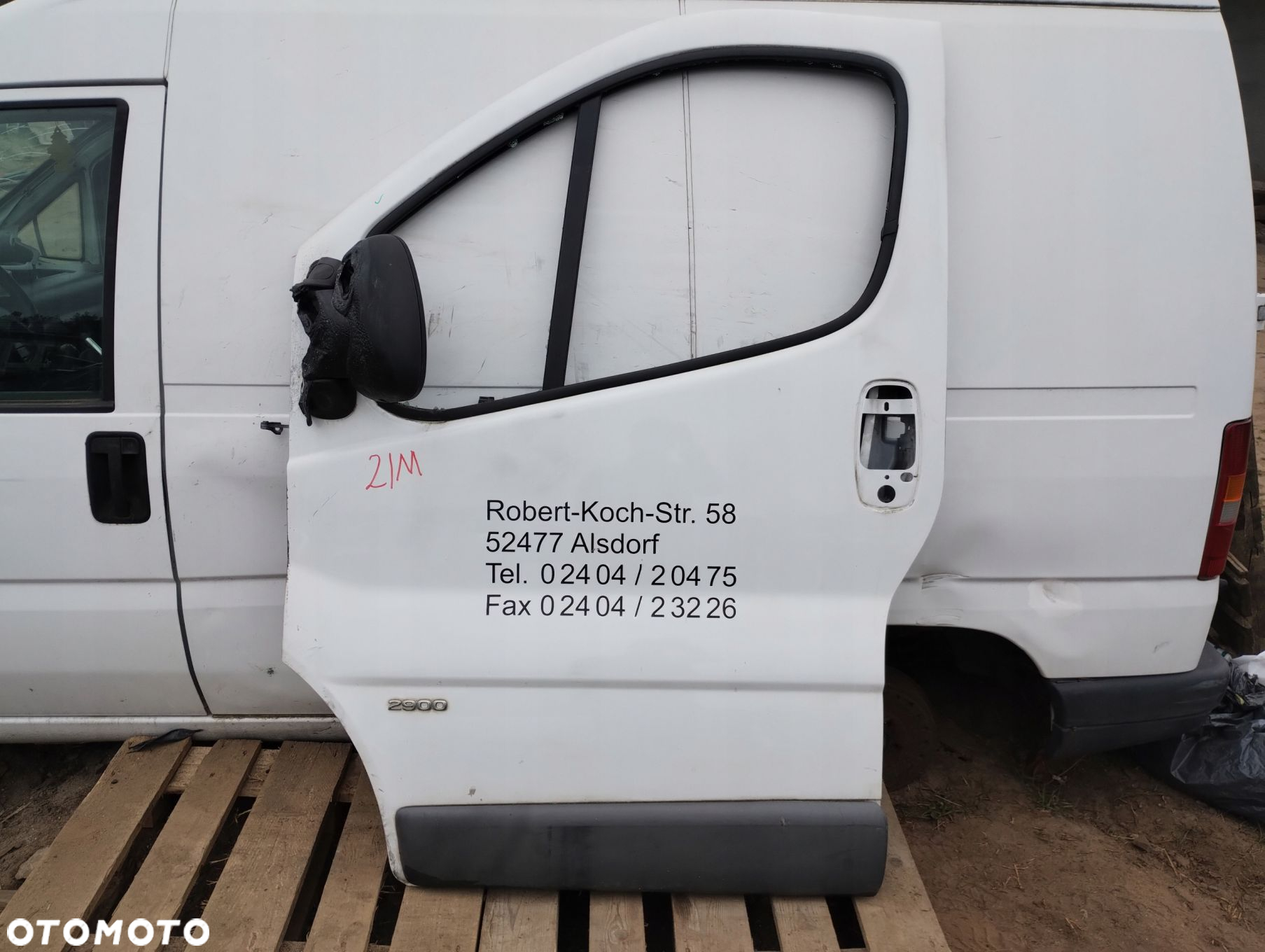 Renault Trafic Vivaro Drzwi Przód Przednie Lewe - 2