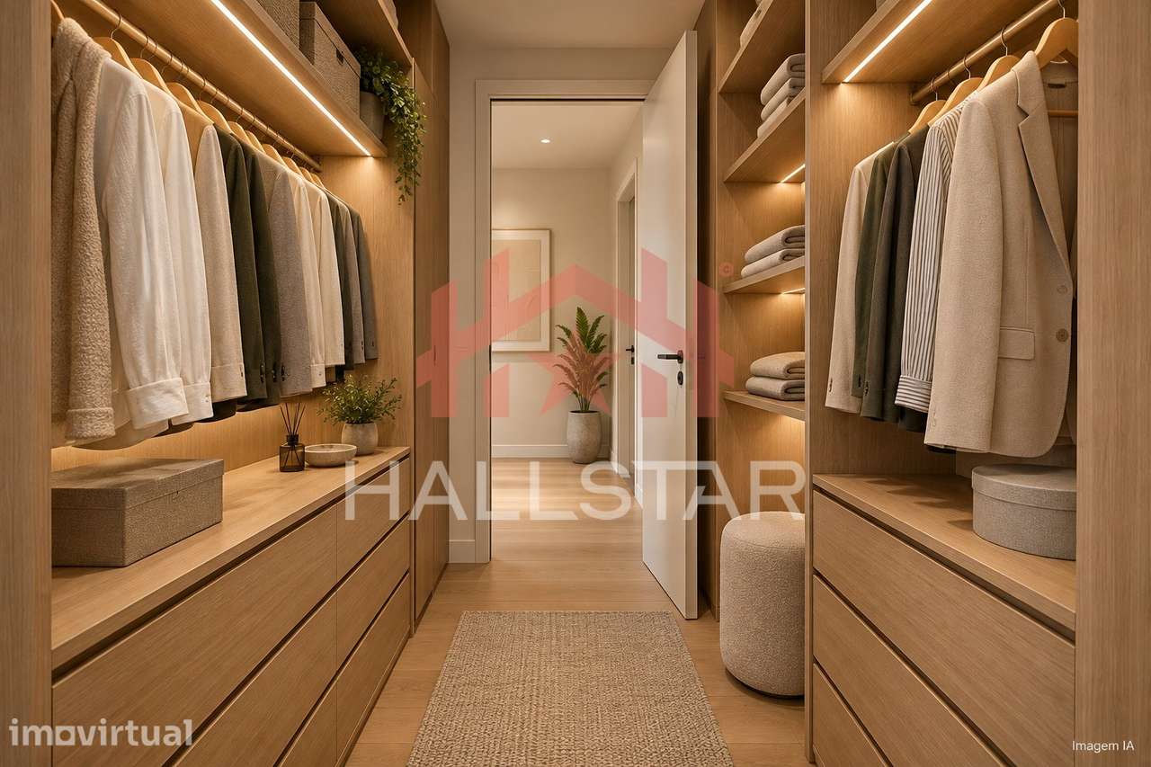 Apartamento T2 / Suíte e Closet / Garagem para 2 Carros / Barreira - Grande imagem: 5/7