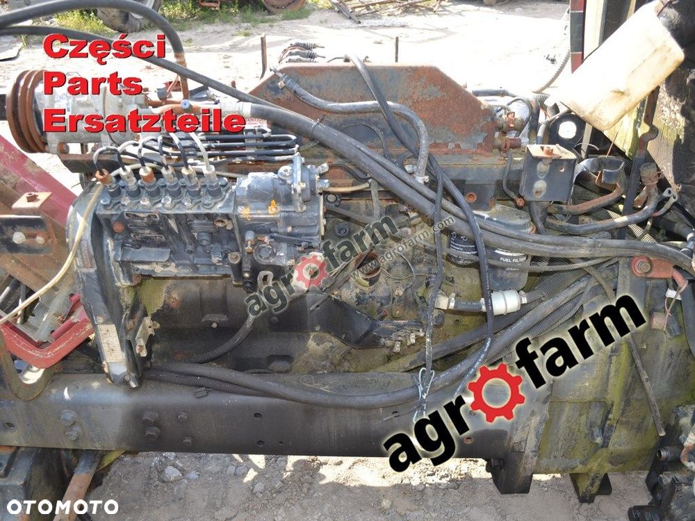 Case 7250 części, skrzynia biegów, silnik, oś - 4