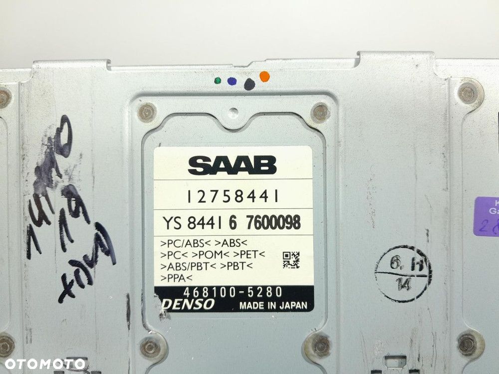 SAAB 9-5 I LIFT RADIO NAWIGACJA 12758441 - 9