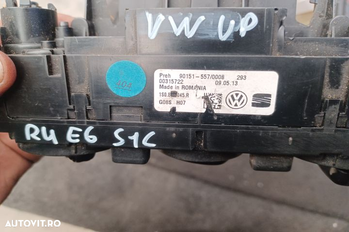 Comanda AC 1S0820045R 1S0820045R Volkswagen VW Up 1 [2011 - 2020] Hat - 5