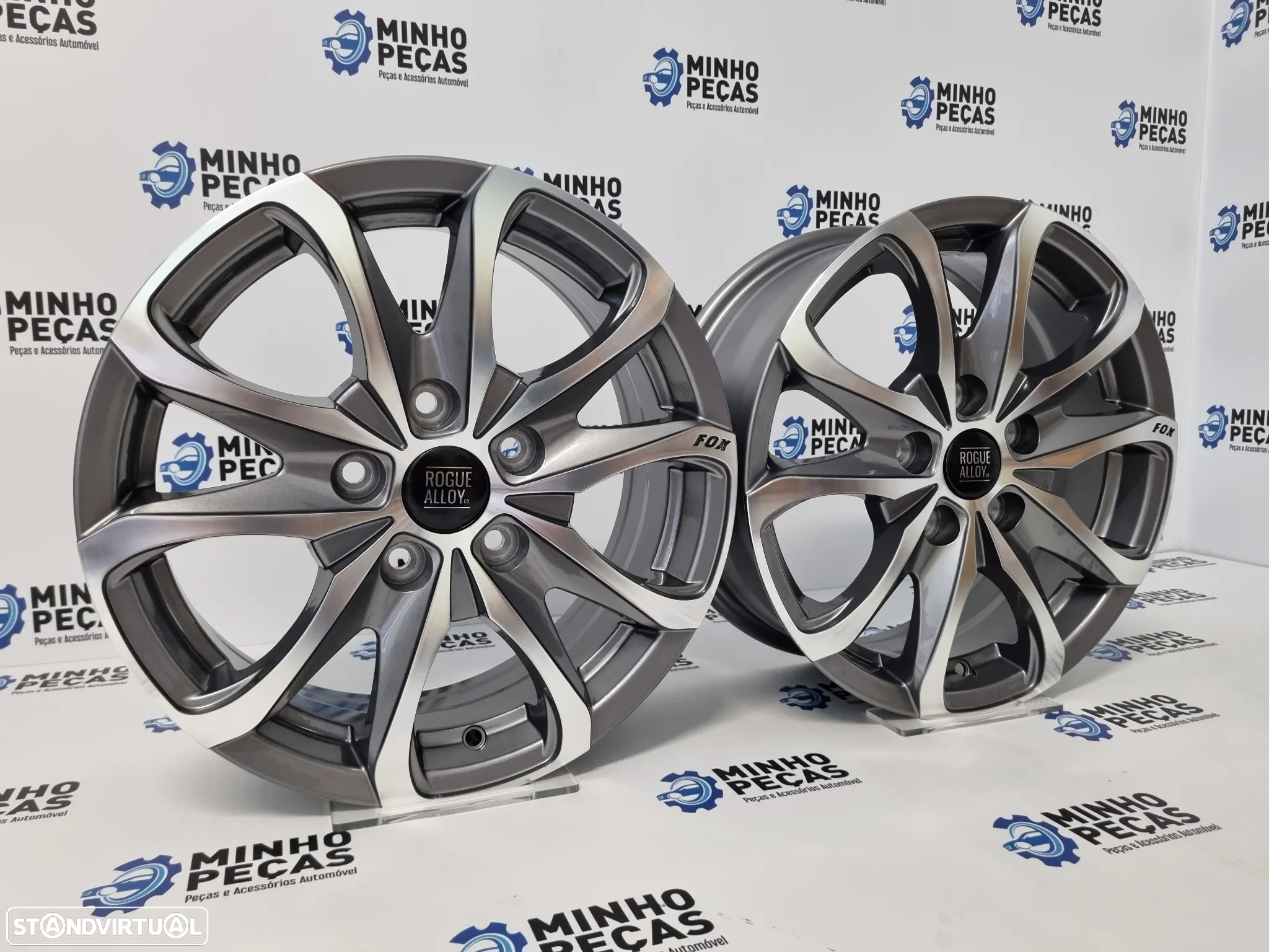 Jantes FOX OPUS em 16 GunMetal (5x118) - 2