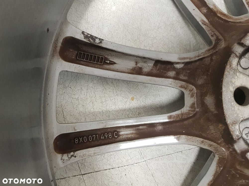 ORYGINALNA FELGA ALUMINIOWA ALUFELGA AUDI A1 7,5 x 18 ET 37,5  5X100 8X0071498C - 9