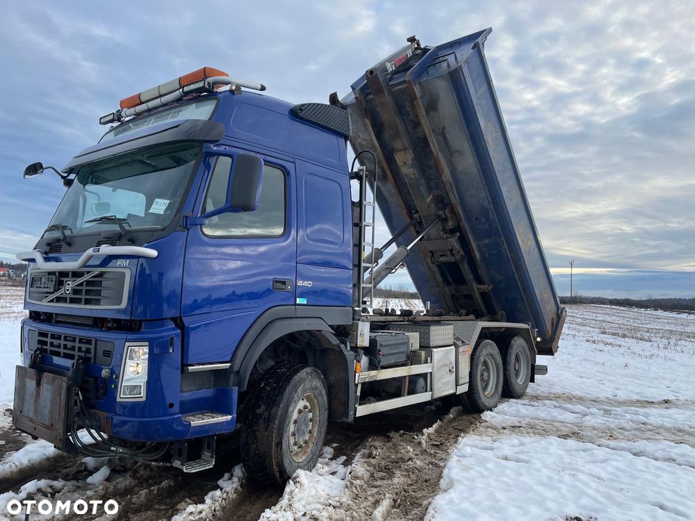 Volvo FM440 wywrotka hakowiec 4x4 6x6 6x4 - 1
