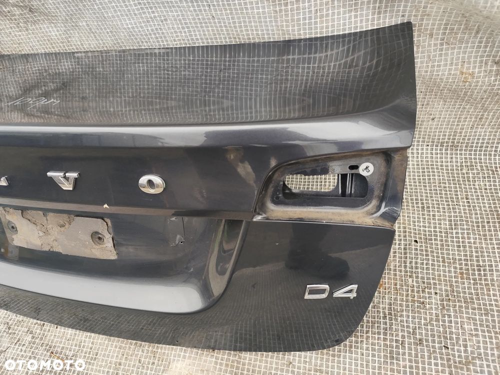 Volvo S60 II LIFT 13-18 Sedan Klapa Tylna Bagażnika Tył 492 Savile Grey - 6