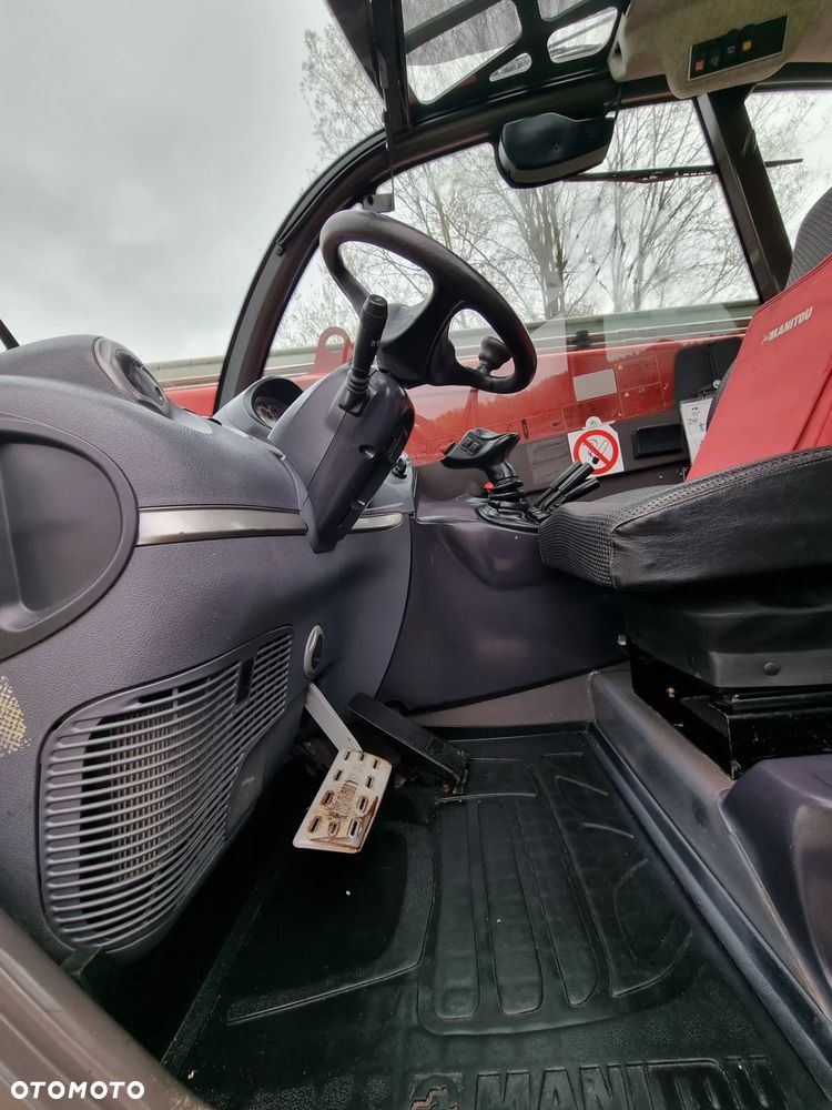Manitou MT1840 Ładowarka Teleskopowa 18 metrów jak nowa z salonu Import Norwegia Rozsuwanie wideł Hydrauliczne. zmiana na łyżkę Hydra. ZERO LUZÓW Wycieków Maszyna z Gospodarstwa nie katowana - 27
