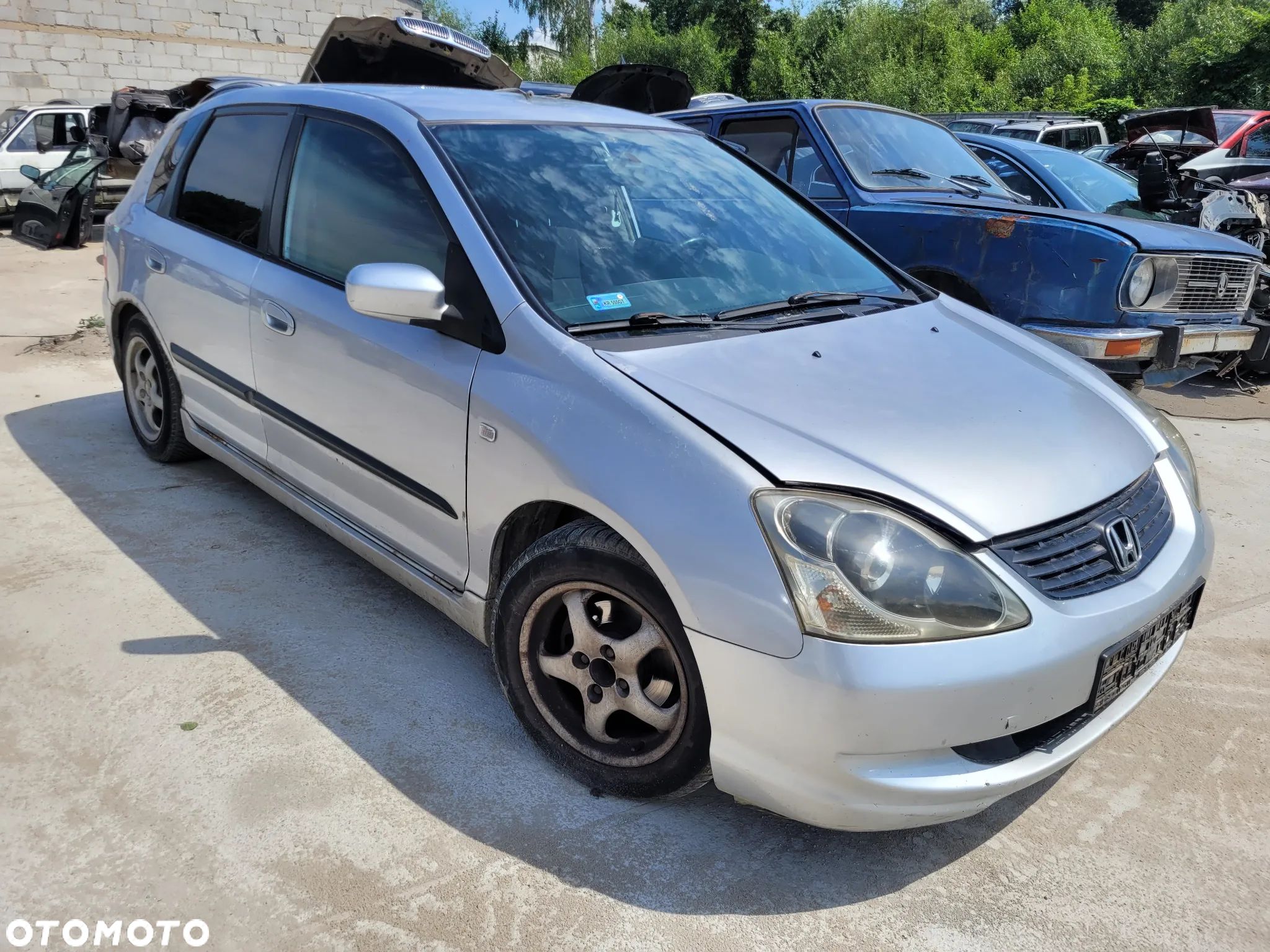 HONDA CIVIC VII fotel fotele kanapa deska kokpit podsufitka boczek boczki klamka podłokietnik licznik prędkościomierz panel - 1