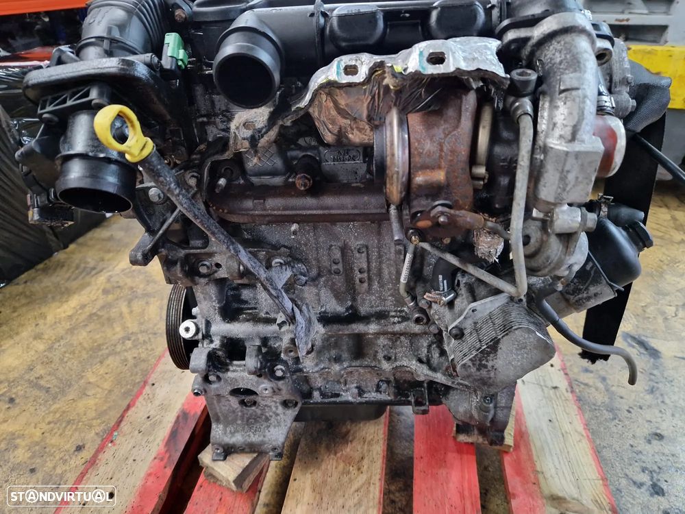 Motor usado HHJB FORD FIESTA 1.6 TDCI 90CV 16V HDI FUSION FOCUS - 4