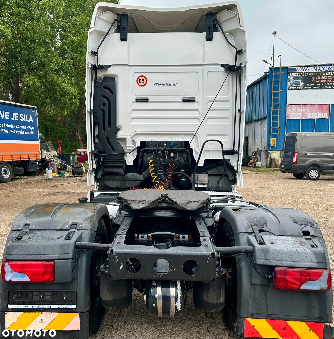 MAN TGX 18.480 XLX AUTOMAT HYDRAULIKA DO WYWROTU KLIMA SPOJLERY LODÓWKA 750000km 1xALUTANK WAGA:7848kg EURO 5 EEV 2014r ŁADNY - 7