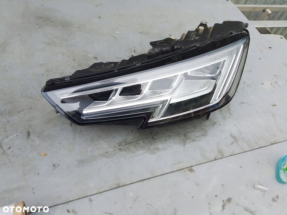 lampa lewa przód audi a4 b9 full led 8w0941035 kompletna - 3
