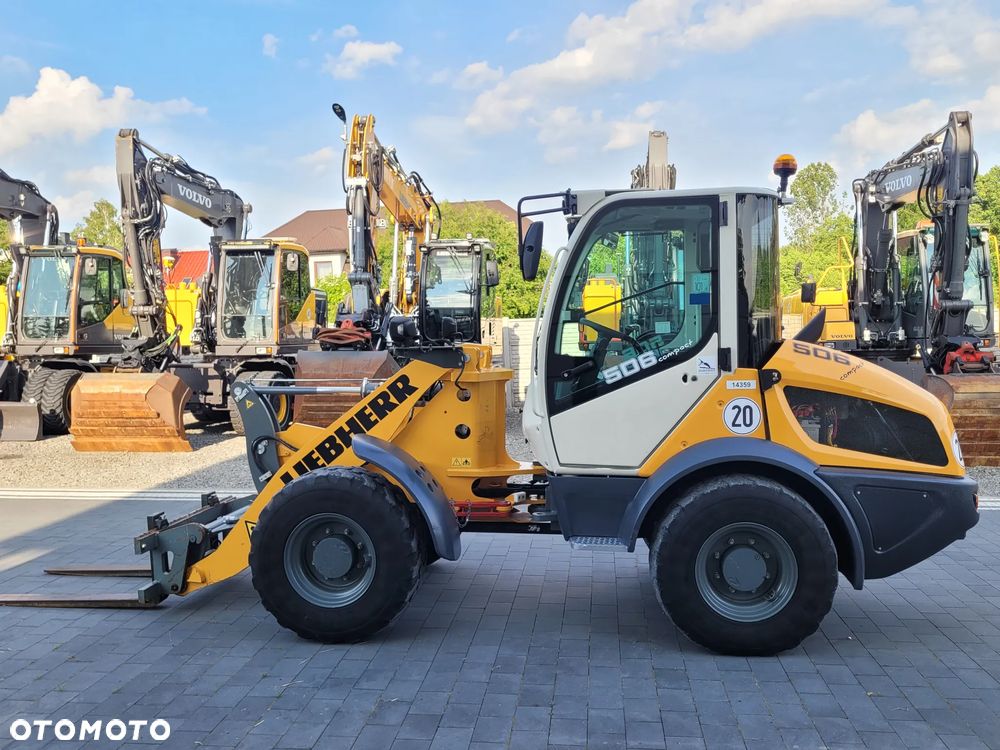 Liebherr L 506C / łyżka otwierana + widły / 1300h / model 2019 / - 6