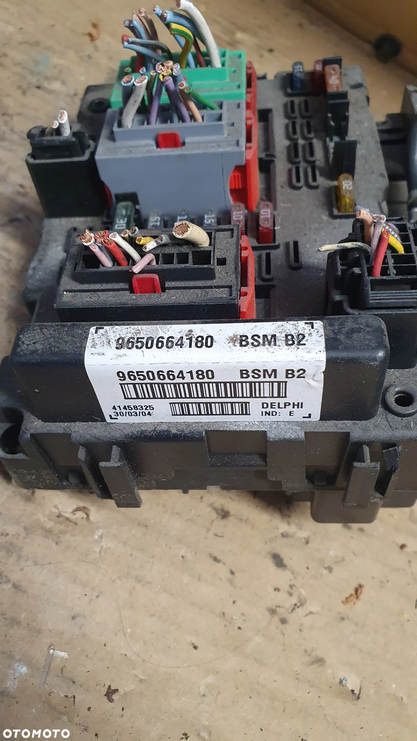 PEUGEOT 307 01-05 MODUŁ BSM 9650664180 - 3