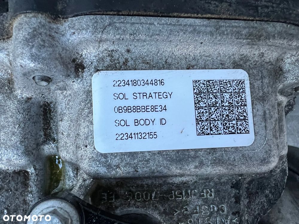 AUTOMATYCZNA SKRZYNIA BIEGÓW FORD FOCUS MK4 1.5 TDCI JX6P 7000 BD SUPER STAN Z AUTA O PRZEBIEGU 36,000km - 7