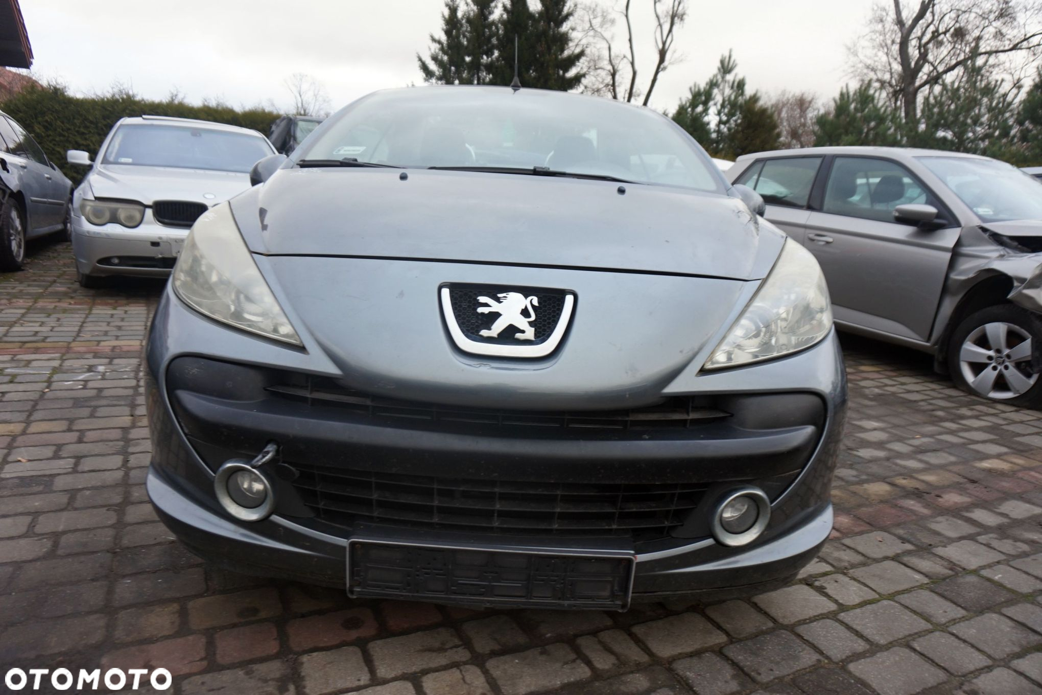 PEUGEOT 207 CC CABRIO 2008 KTHC 1.6 VTI EP6 120KM 20CQ46 SZARY na części - 8