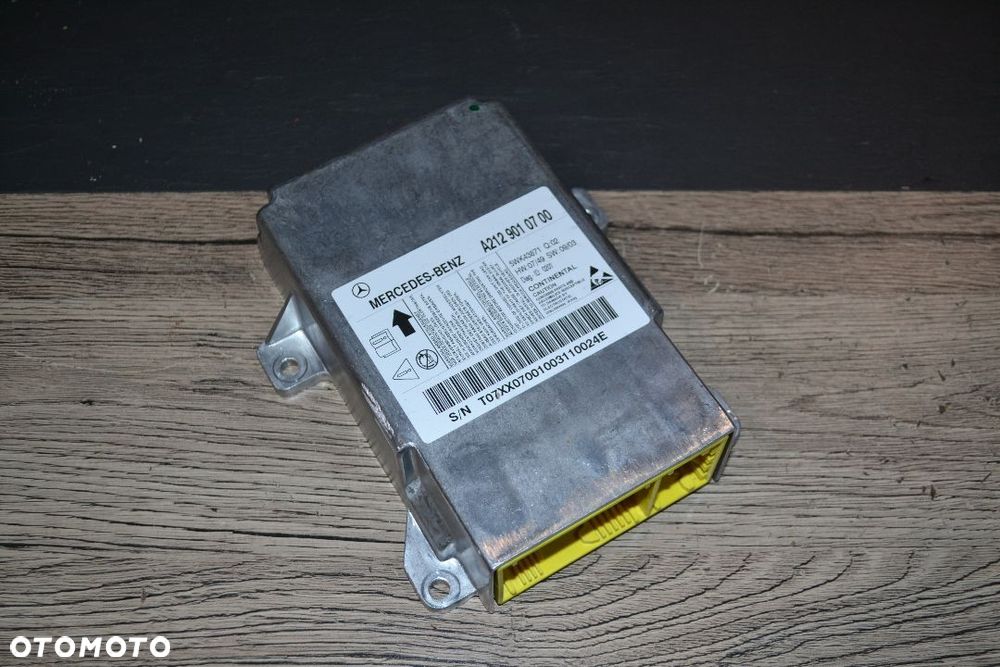 MERCEDES W212 E-KLASA SENSOR PODUSZEK AIRBAG 2129010700 - 1
