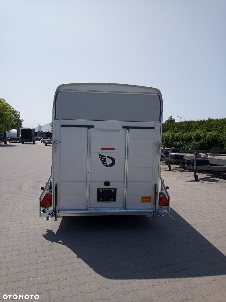 Debon Przyczepa zabudowana aluminiowa poliestrowa kontener furgon C400 Cheval Liberte Debon - 11