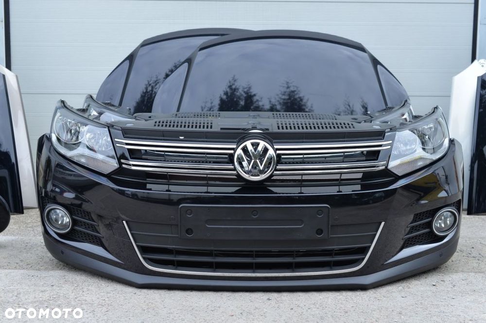 MASKA ZDERZAK BŁOTNIK GRILL LAMPA PAS BELKA XENON VW TIGUAN LIFT 10- - 2