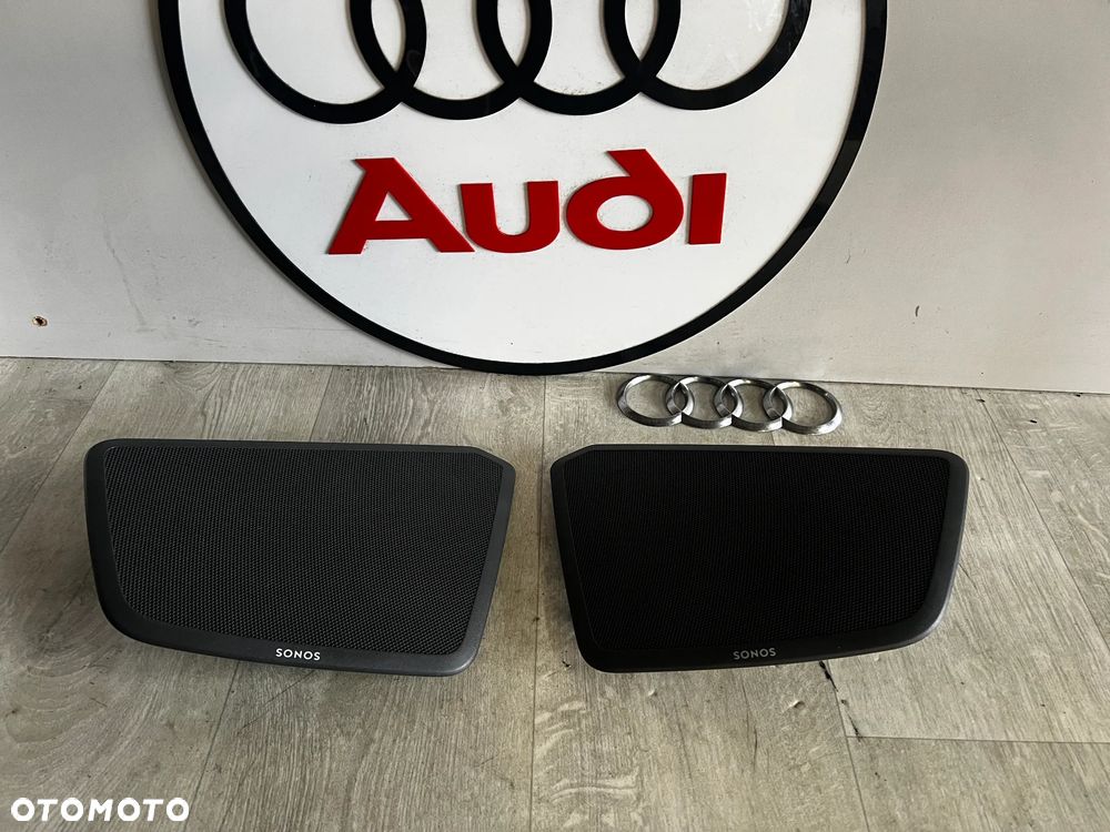 8Y5863411B 83A035709 8Y5035405A 8Y5035406A AUDI A3 8Y SEDAN PÓŁKA BAGAŻNIKA TYŁ TYLNA BLENDA GŁOŚNIK ORYGINAŁ JAK NOWA 2025R - 4