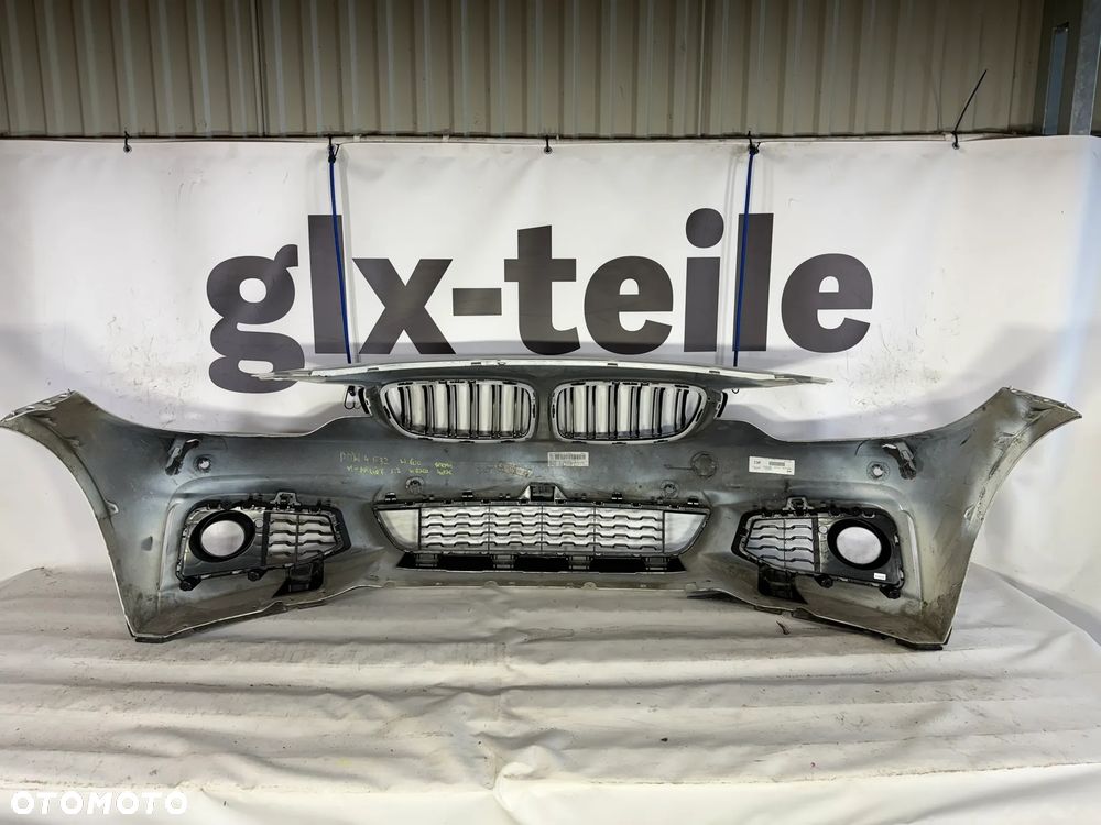 BMW 4 F32 F33 M Pakiet Zderzak Przód Przedni 4xPDC Sprysk Kolor:A300 13-17 - 9