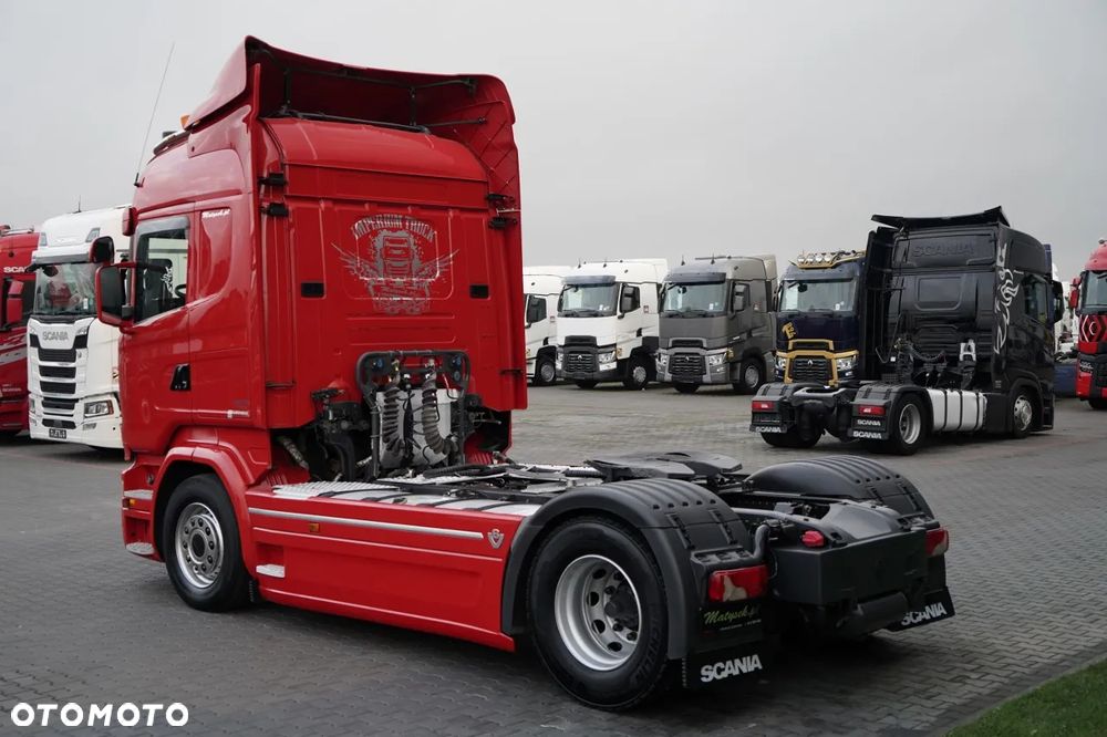 Scania R 520 / V8 / HYDRAULIKA / RETARDER / / CAŁA NA PODUSZKACH / NAVI - 7