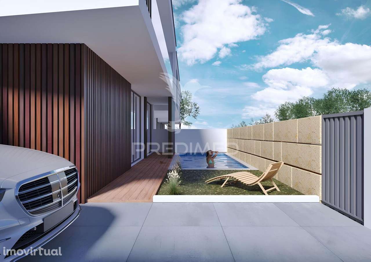 Moradia independente em início de construção, com 3 suítes, piscina... - Grande imagem: 4/26