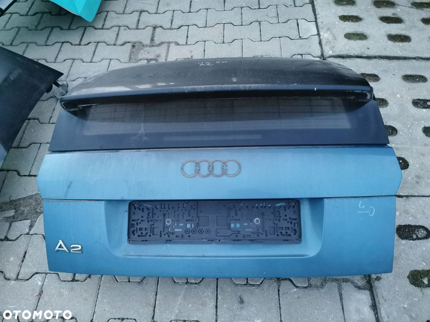 AUDI A2 KLAPA BAGAŻNIKA KOD LAKIERU Lz5H - 2