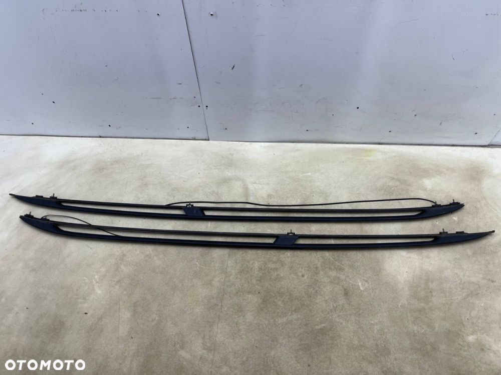 Relingi dachowe Mercedes w210 KOMBI 95-02r. lewa prawa + listwy nakładki KOMPLET - 9