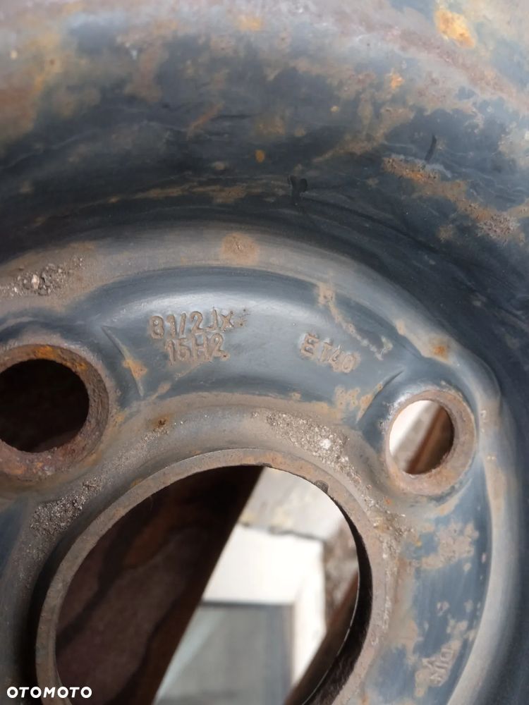 Koło Zapasowe Dojazdowe 125/70 R15 4x100 63,4 MM ET 40 Vw Golf III Seat- Gwarancja Wysyłka - 4