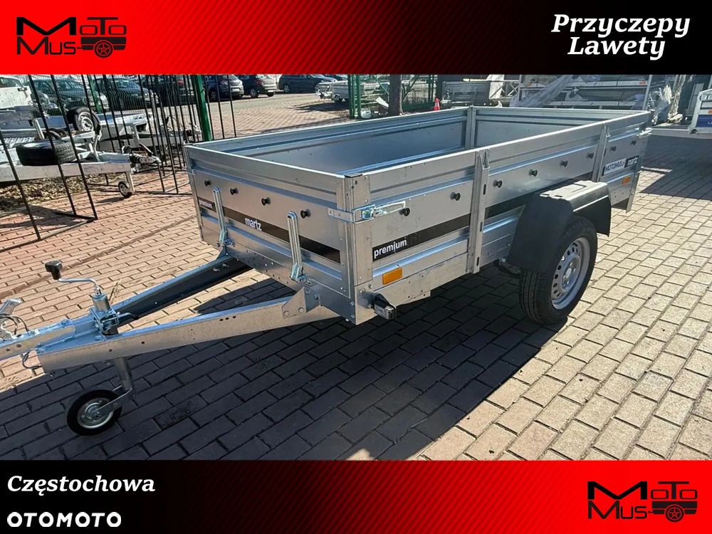Martz Przyczepa Martz Premium 230x126x40cm resor+amortyzator dostawa pod dom MOTOMUS - 1