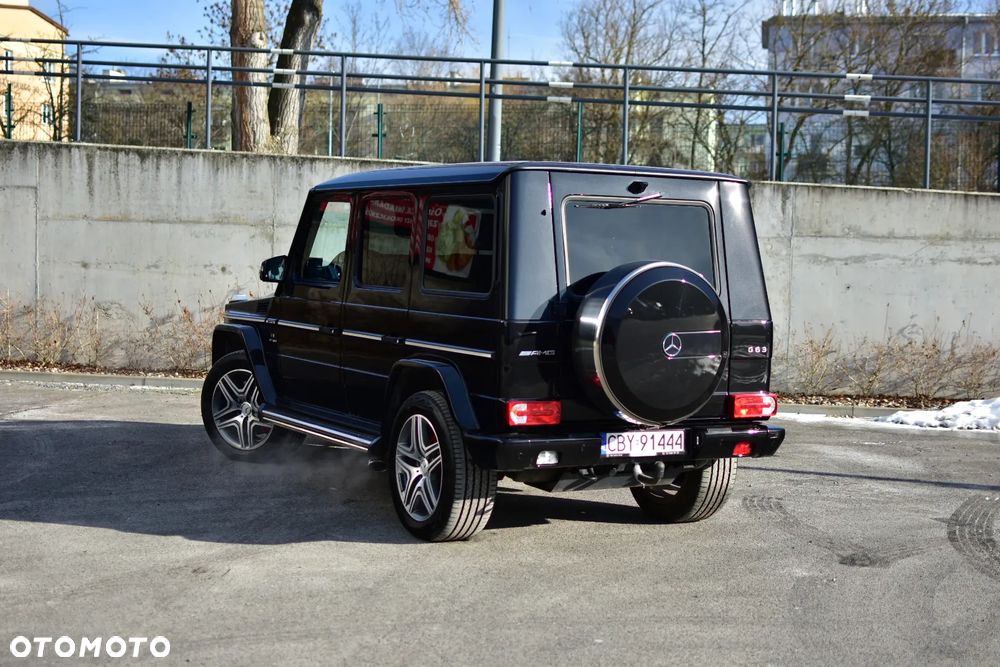 Mercedes-Benz Klasa G 63 AMG AMG SPEEDSHIFT 7G-TRONIC - 4