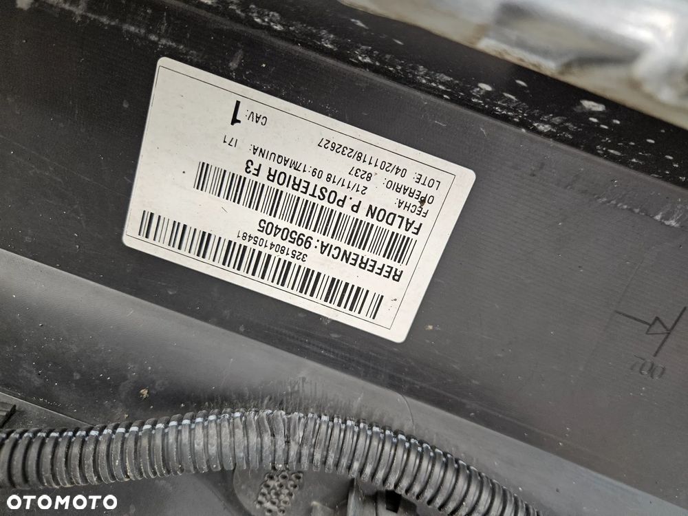 citroen c4 cactus lift zderzak tył pdc x6 efcd - 15