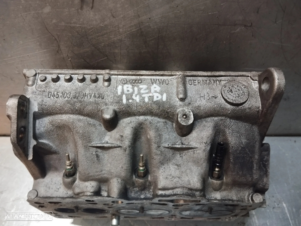 CABEÇA DO MOTOR SEAT IBIZA / VOLKSWAGEN POLO 1.4TDI (AMF BNM BNV BMS) REF. 045103373HV