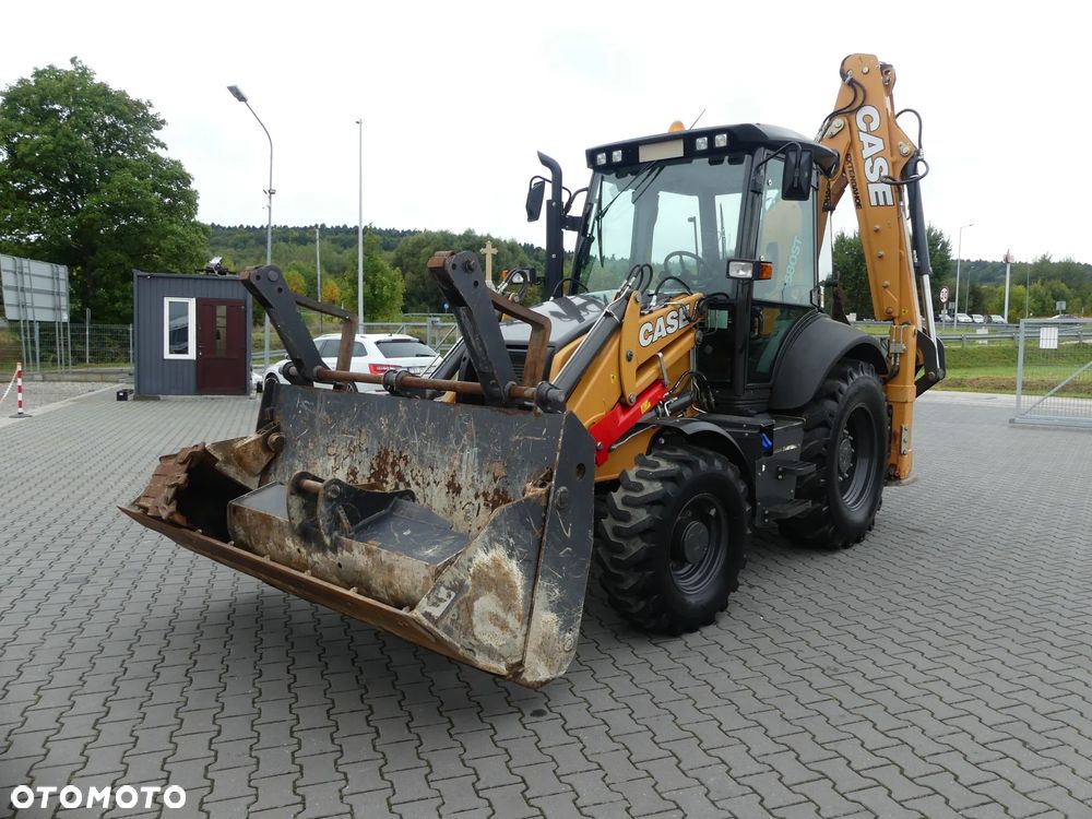 Case 580 ST / KOPARKO-ŁADOWARKA / 1300 MTH ! / 3 ŁYŻKI / IDEALNY STAN / - 3