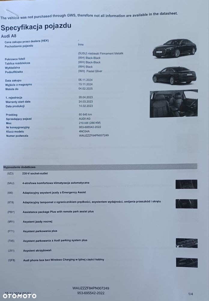 Audi A8 50 TDI quattro tiptronic - 17