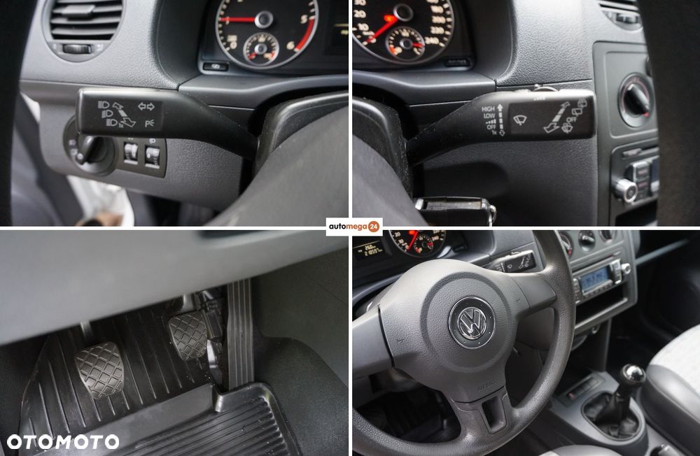 Volkswagen CADDY L1 1.6 TDI 102KM Boczne drzwi przesuwne, Tylne drzwi skrzydłowe, Homologacja cięż. VAT1, Duża ładowność 741kg, na resorach! (nie sprężyny!)  Hak 1500kg Opony Zimowe - 4