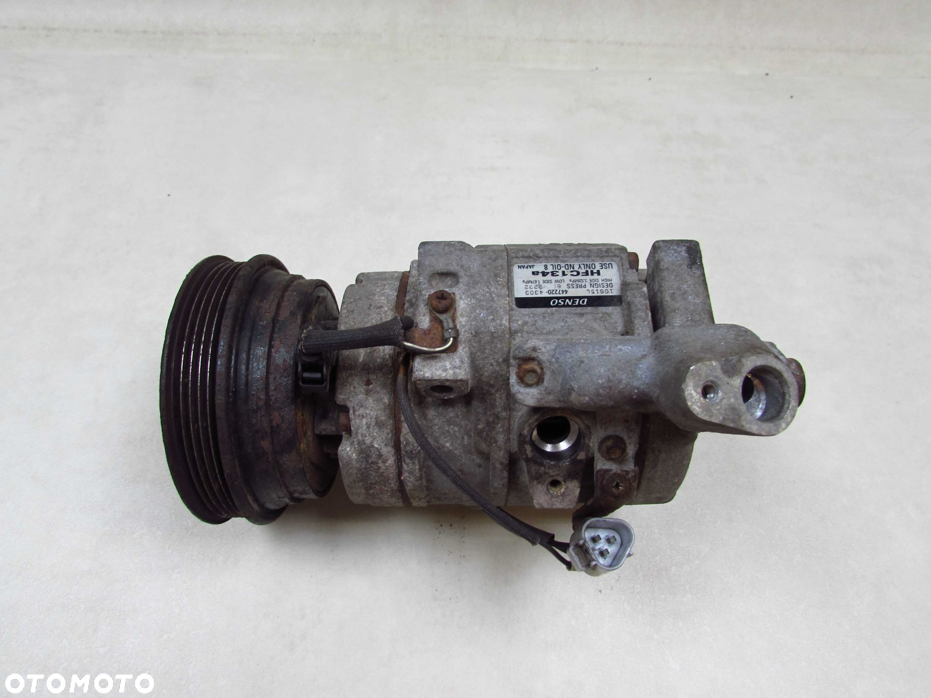 TOYOTA RAV4 2.0 D4D SPREZARKA KOMPRESOR KLIMATYZACJI 447220-4303 10S15L - 3