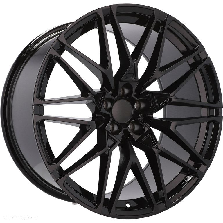 4x Felgi 21 5x120 m.in. do BMW X5 E53 F70 F15 X6 F71 F72 F16 Czarne Mpakiet Styling 818 - B5771 - 3